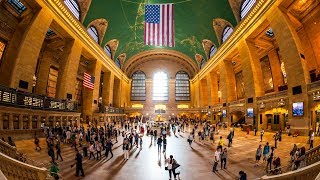 Walking Tour of Grand Central Terminal — New York City 【4K】🇺🇸 [upl. by Terb]