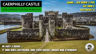 Caerphilly Castle  The Largest in Wales 2nd in Britain [upl. by Namad]