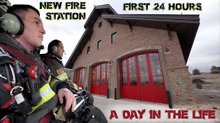 First 24 Hours in a New Fire Station  A Day in the Life [upl. by Etteneg]