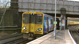 Half an Hour at 216  Birkenhead North Station 1022017  Class 507 508 terminus [upl. by Markus191]