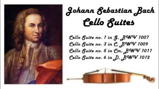 Johann Sebastian Bach  Cello suites in 432 Hz great for reading or studying [upl. by Dimmick664]