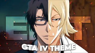 Aizen x Urahara  GTA IV Theme Edit [upl. by Redford829]